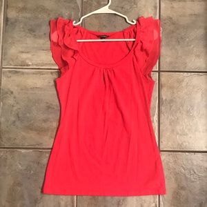 Express Top with Ruffle Sleeves